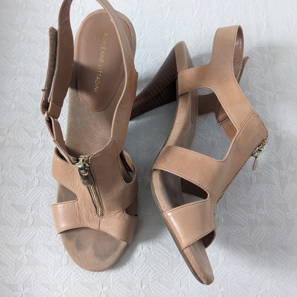 Comfortable nude heels